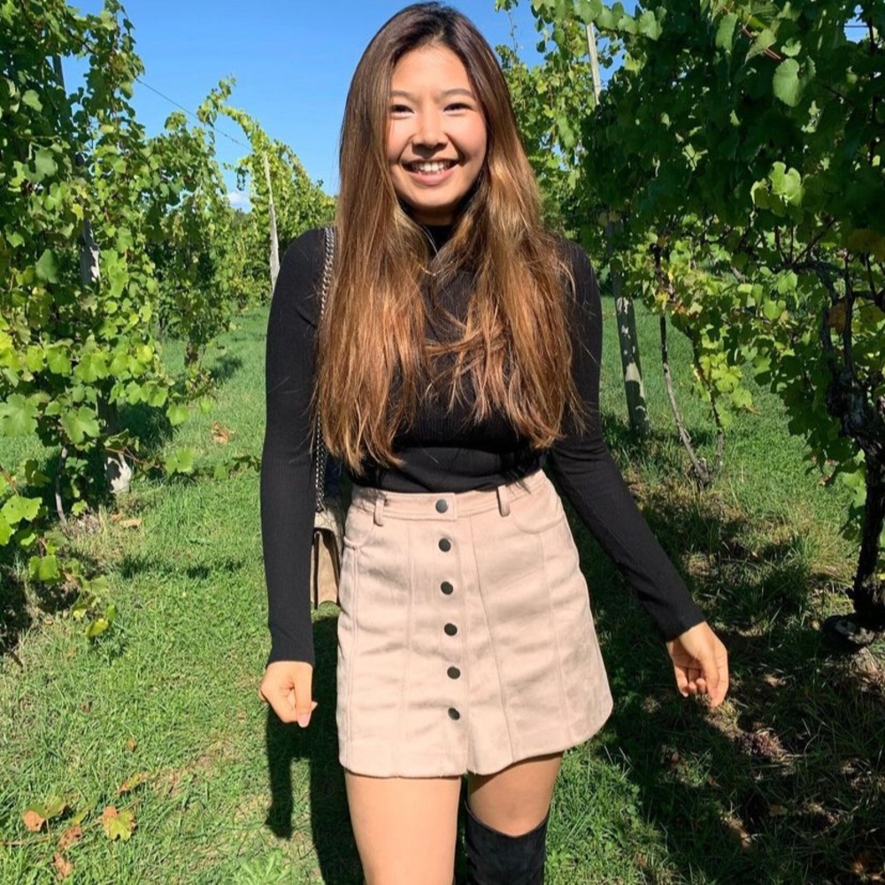Faux Suede Zara Skirt - Neutral tan color